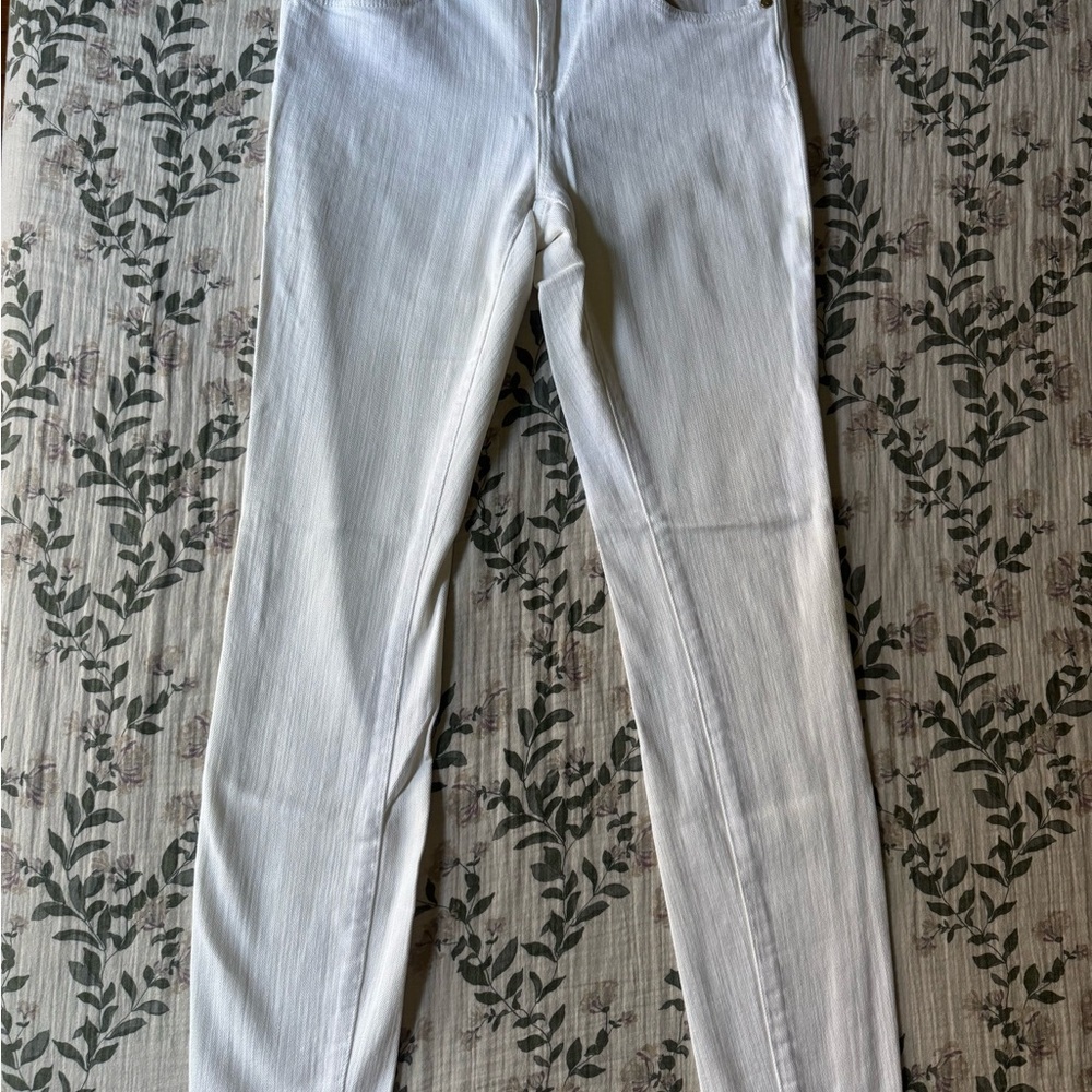 Pilcro and the Letterpress Script High Rise Jeans